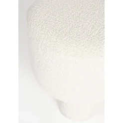 Poefen-Housecraft Living Housecraft Marcos Kruk/ Poef Bouclé Wit