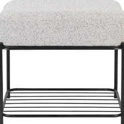Krukjes-Housecraft Living Housecraft Milou Kruk/ Poef Rechthoekig - Grijs
