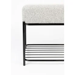 Krukjes-Housecraft Living Housecraft Milou Kruk/ Poef Rechthoekig - Grijs