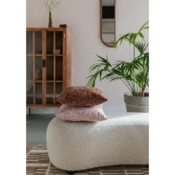 Hockers En Voetenbanken-Housecraft Living Housecraft Noxx Hocker Teddy stof Beige