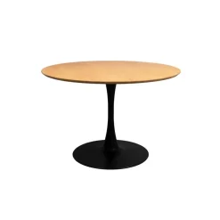 Ronde Eettafels-Housecraft Living Housecraft Raku Eettafel Hout 110 cm Naturel