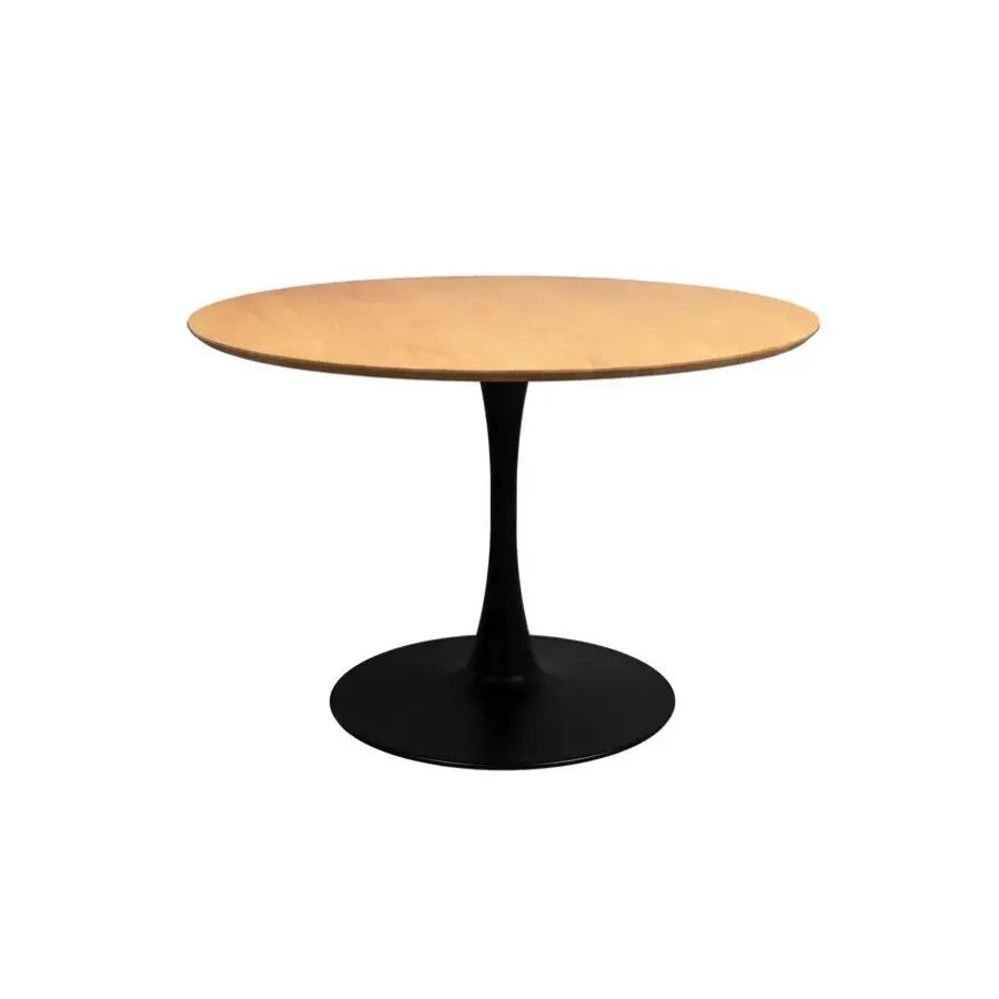 Ronde Eettafels-Housecraft Living Housecraft Raku Eettafel Hout 110 cm Naturel
