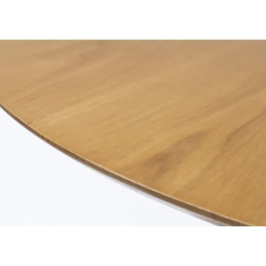 Ronde Eettafels-Housecraft Living Housecraft Raku Eettafel Hout 110 cm Naturel
