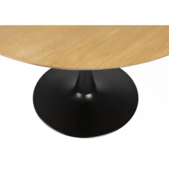 Ronde Eettafels-Housecraft Living Housecraft Raku Eettafel Hout 110 cm Naturel