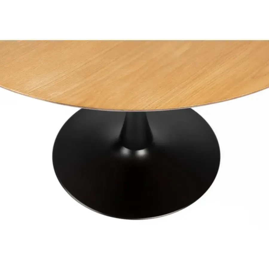 Ronde Eettafels-Housecraft Living Housecraft Raku Eettafel Hout 110 cm Naturel