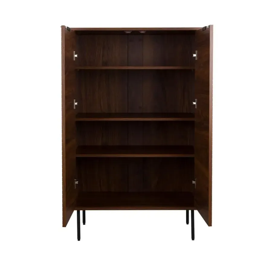Wandkasten-Housecraft Living Housecraft Stripes Kast - Bruin