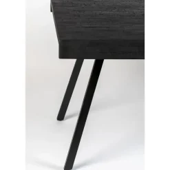 Rechthoekige Eettafels-Housecraft Living Housecraft Suri Eettafel Hout 160x78 Zwart