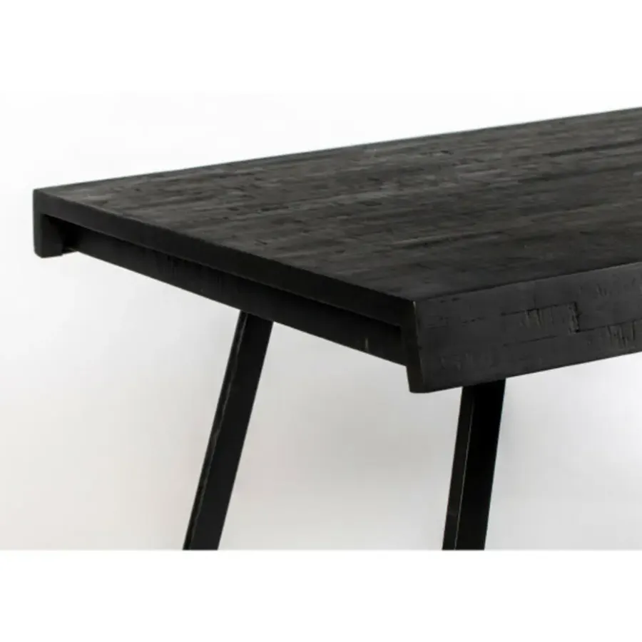 Housecraft Living Housecraft Suri Eettafel Hout 200x90 Zwart