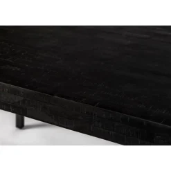 Housecraft Living Housecraft Suri Eettafel Hout 200x90 Zwart