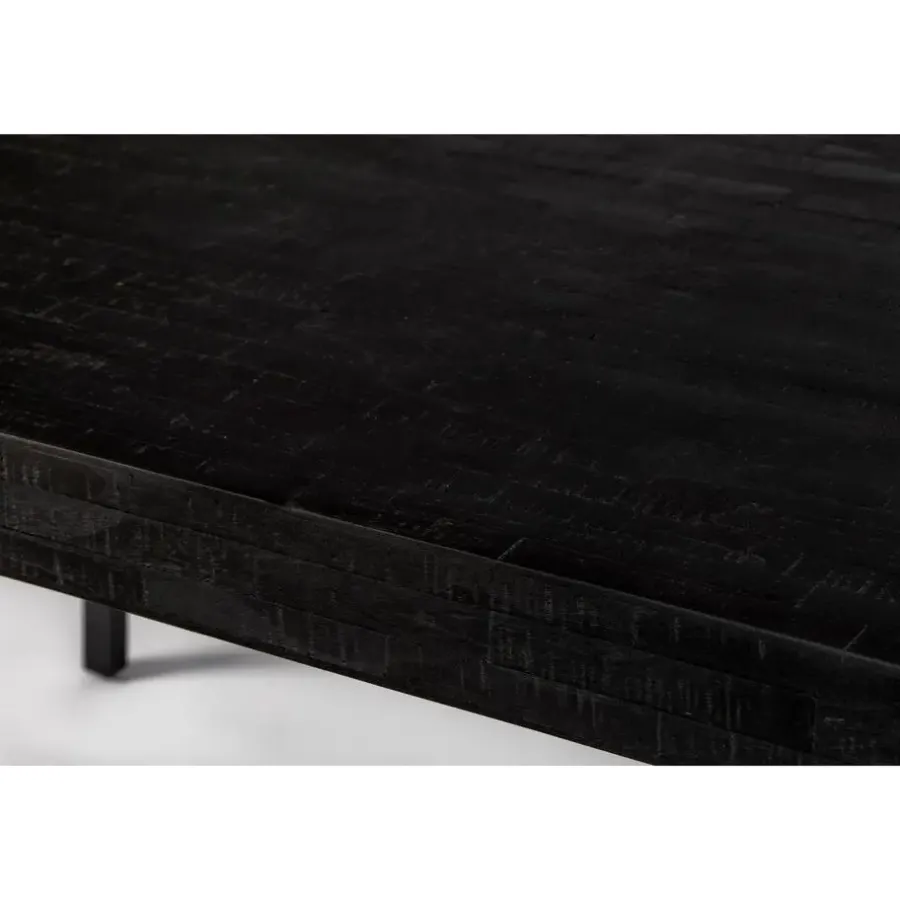 Housecraft Living Housecraft Suri Eettafel Hout 220x100 Zwart