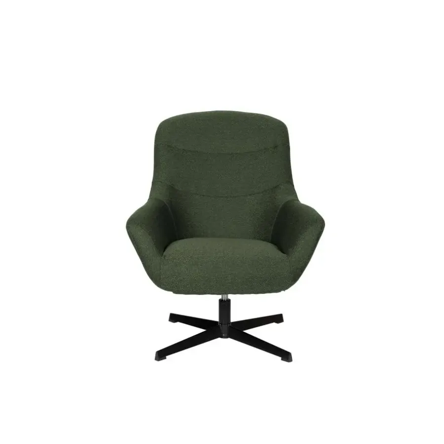 Fauteuils-Housecraft Living Housecraft Yuki Fauteuil Draaibaar Groen