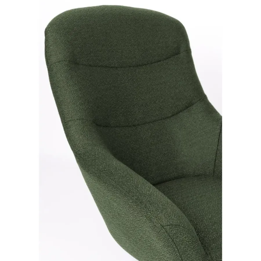 Fauteuils-Housecraft Living Housecraft Yuki Fauteuil Draaibaar Groen