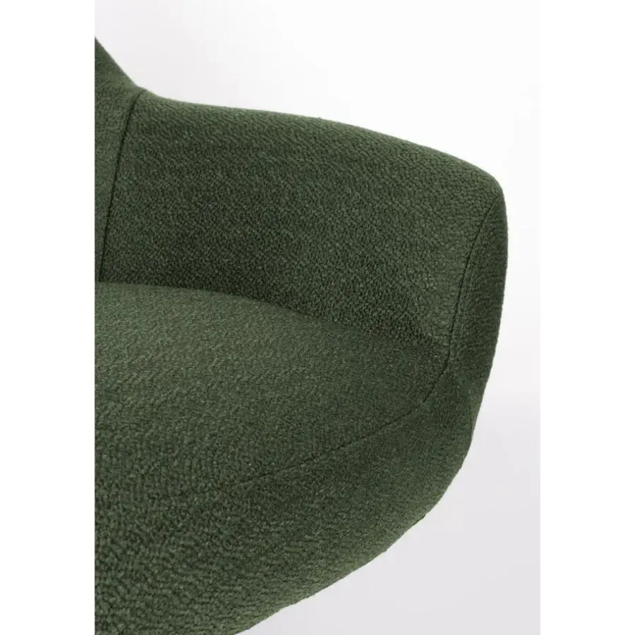 Fauteuils-Housecraft Living Housecraft Yuki Fauteuil Draaibaar Groen
