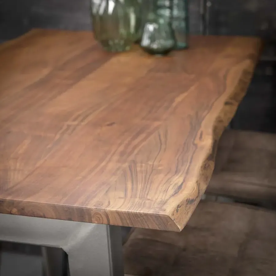 Hoyz Collection Hoyz - Bartafel Edge - 80x147x92 - 4 Personen - Hout
