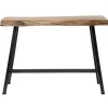 Hoyz Collection Hoyz - Bartafel Live Edge - 125cm Breed - 4 Personen - Hout - Bruin