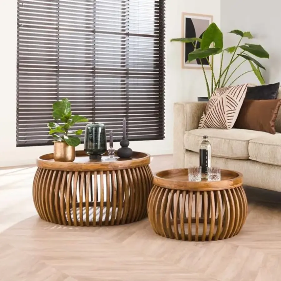 Salontafels-Hoyz Collection Hoyz - Salontafel Tweak Curve - Set van 2
