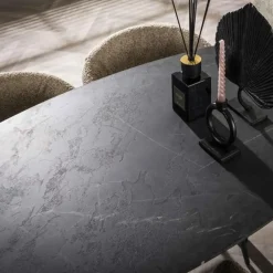 Bartafels-Hoyz Collection - Bartafel Deens Ovaal - 3D Zwart Bruin