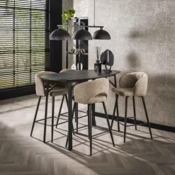 Bartafels-Hoyz Collection - Bartafel Deens Ovaal - 3D Zwart Bruin