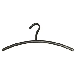 Kledingopbergers-Hoyz Collection - Garderobehanger Ronde Buis - Gun Metal - 6 Stuks