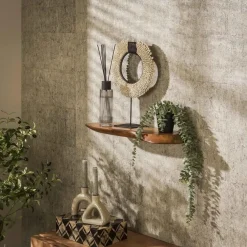 Wandplanken-Hoyz Collection - Wandplank 90cm Organic - Massief Acacia Naturel