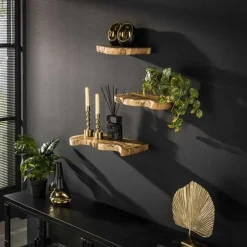 Hoyz Collection - Wandschap Natural Line - Set van 3