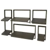 Wandplanken-Hoyz Collection - Wandschap Ferro - Brons Antiek - Set van 5