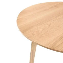 Ronde Eettafels-Leen Bakker HUNTLEY - Eettafel - Lichtbruin - 140 cm - MDF