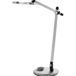 Bureaulampen|Bureaulampen-Leen Bakker HYDRUS - Bureaulamp LED - Zilver - ABS