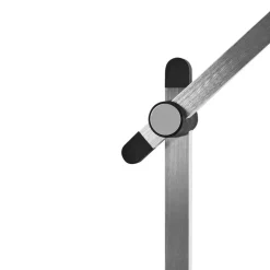 Bureaulampen|Bureaulampen-Leen Bakker HYDRUS - Bureaulamp LED - Zilver - ABS