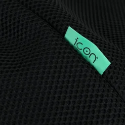 Zitzakken-icon - Dalton XL Zitzak Fauteuil met Poef - Gaming - Zwart