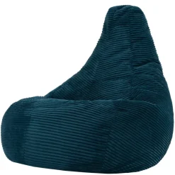 Zitzakken-icon - Dalton XL Zitzak Fauteuil - Gaming - Ribfluweel - Blauwgroen