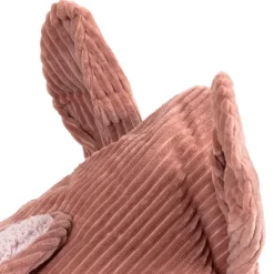 icon - Kinderzitzak Stoel Konijn - Ribfluweel - Roze