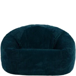 Zitzakken-icon - Kingston XL Zitzak Fauteuil - Ribfluweel - Blauwgroen