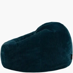 Zitzakken-icon - Kingston XL Zitzak Fauteuil - Ribfluweel - Blauwgroen