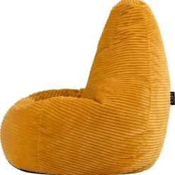 icon Kinderzitzakken Dalton - Corduroy Zitzak - Geel