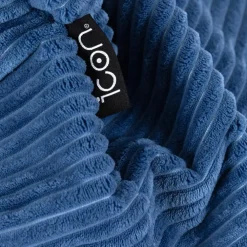 Zitzakken-icon Kinderzitzakken Dalton - Corduroy Zitzak - Denimblauw