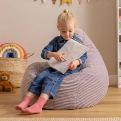 Zitzakken-icon Kinderzitzakken Dalton - Corduroy Zitzak - Paars