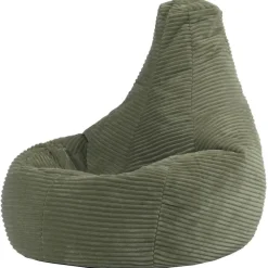 Zitzakken-icon Kinderzitzakken Dalton - Corduroy Zitzak - Saliegroen