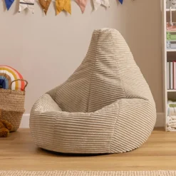 icon Kinderzitzakken Dalton - Corduroy Zitzak - Beige