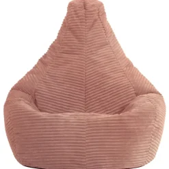 Zitzakken-icon Kinderzitzakken Dalton - Corduroy Zitzak - Oud roze