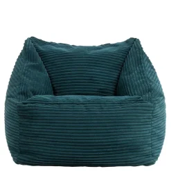 Zitzakken-icon Kinderzitzakken Morgan - Corduroy Zitzak met Vulling - Blauwgroen