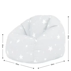 icon Kinderzitzakken Sterrenhemel - Roze