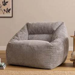 Zitzakken-icon Zitzack Natalia - Corduroy Zitzakfauteuil - Grijs