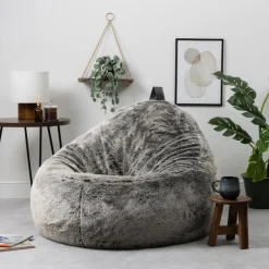Zitzakken-icon Zitzak Cocoon - Zitzak van Imitatiebont - Poolwolf