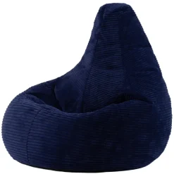 Zitzakken-icon Zitzak Dalton - Corduroy Zitzak Volwassenen - Marineblauw