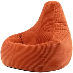 icon Zitzak Dalton - Corduroy Zitzak Volwassenen - Oranje