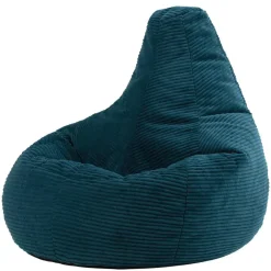 Zitzakken-icon Zitzak Dalton - Corduroy Zitzak Volwassenen - Blauwgroen