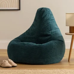 Zitzakken-icon Zitzak Dalton - Corduroy Zitzak Volwassenen - Blauwgroen