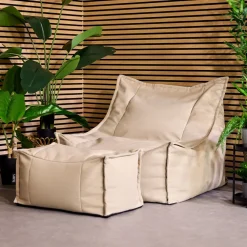 Zitzakken-icon Zitzak en Poef Alto - Zitzak Fauteuil Buiten - Beige