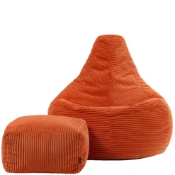 Zitzakken-icon Zitzak en Poef Dalton - Corduroy Zitzak - Oranje